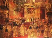 Henri Gervex The Coronation  of Nicholas II